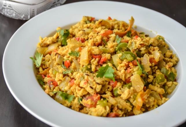 Egg Burji Dhaba Style.