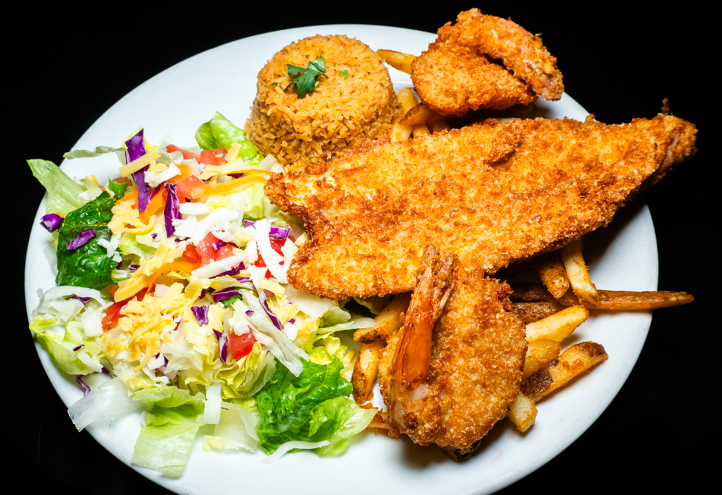 La Playa Seafood Platter.