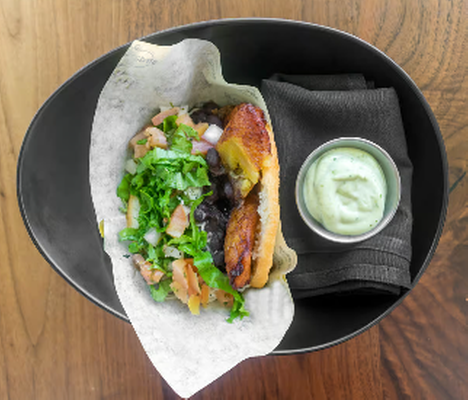 Arepa Vegan.