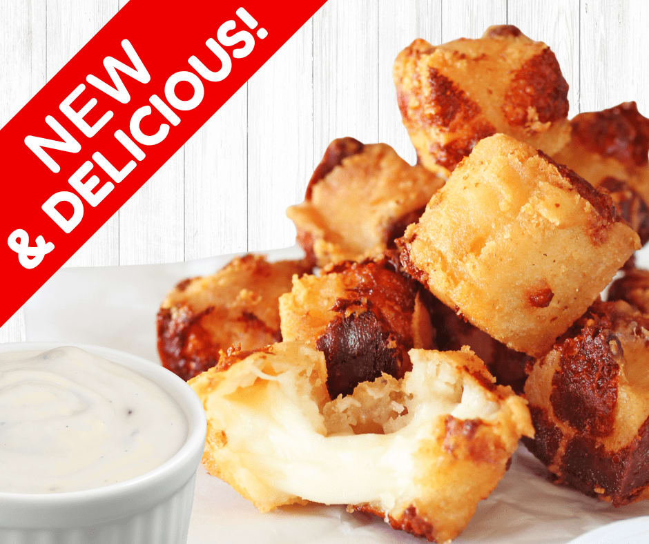 Garlic Cheese Curds.