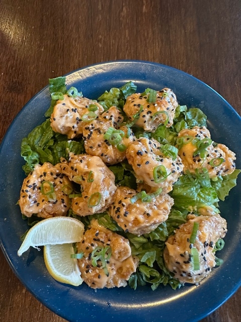Volcano Shrimp Basket.