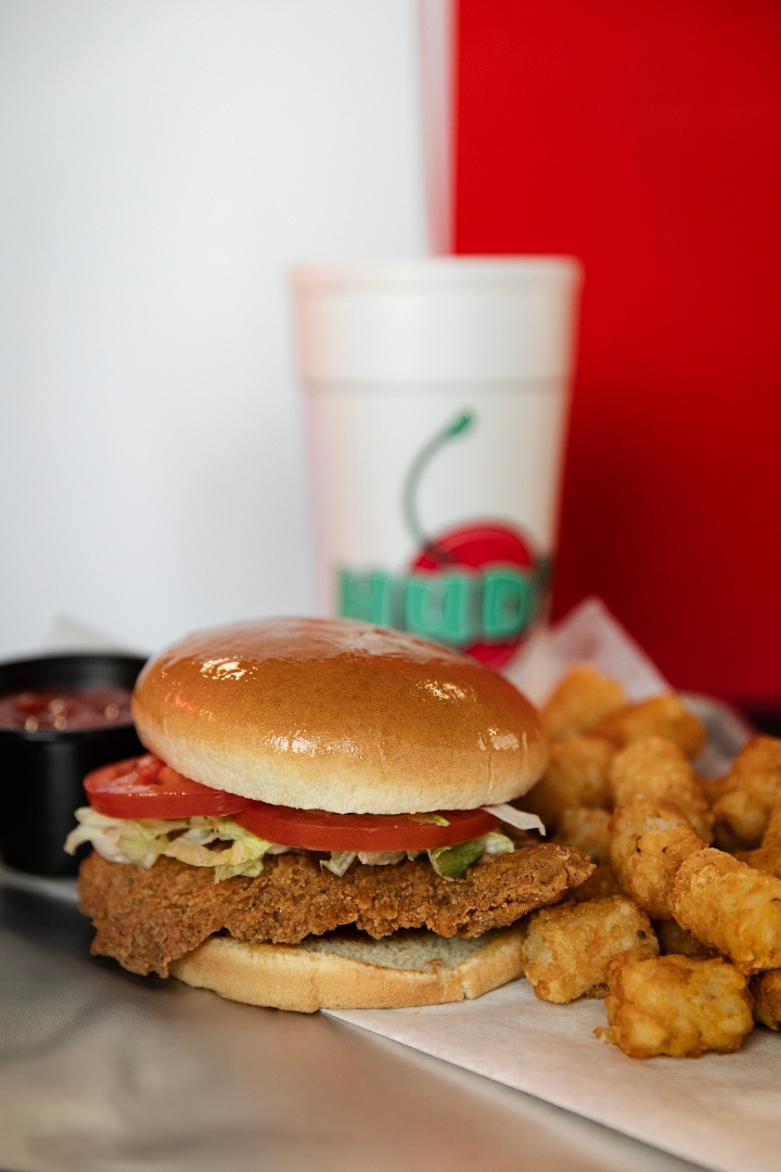 Chicken Fried Steak Sandwich.