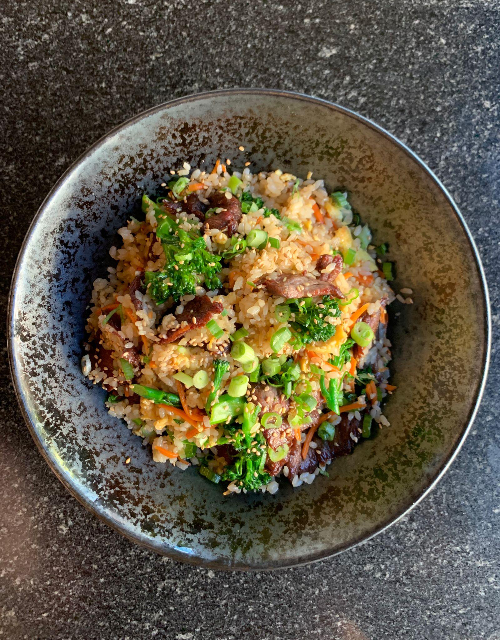 Steak Fried Rice.