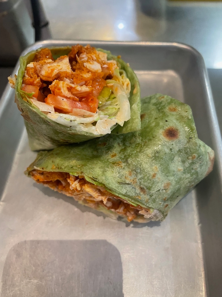 Buffalo Chicken Wrap.