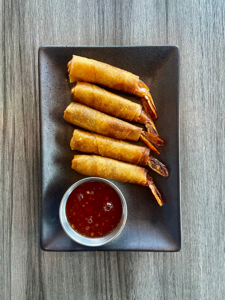 Chả Giò Tôm (Shrimp Egg Rolls).