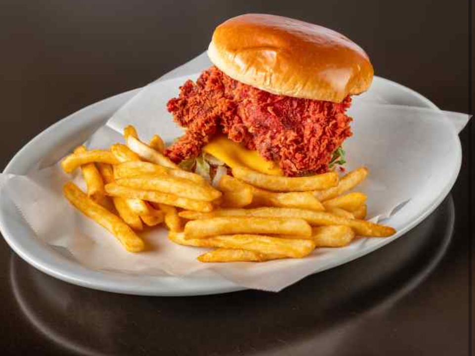 Zinger Burger W/Fries.