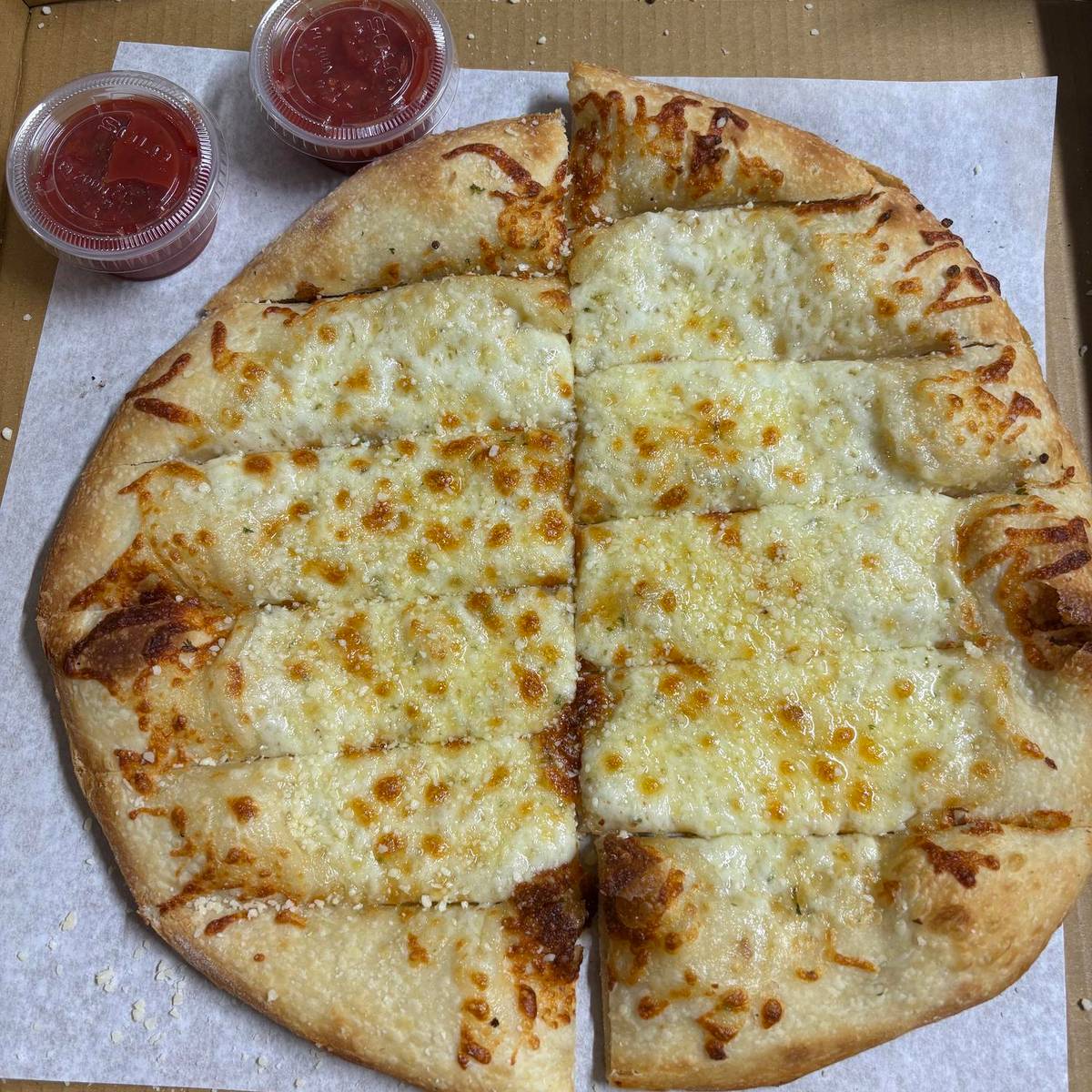 Cheesy Sticks.