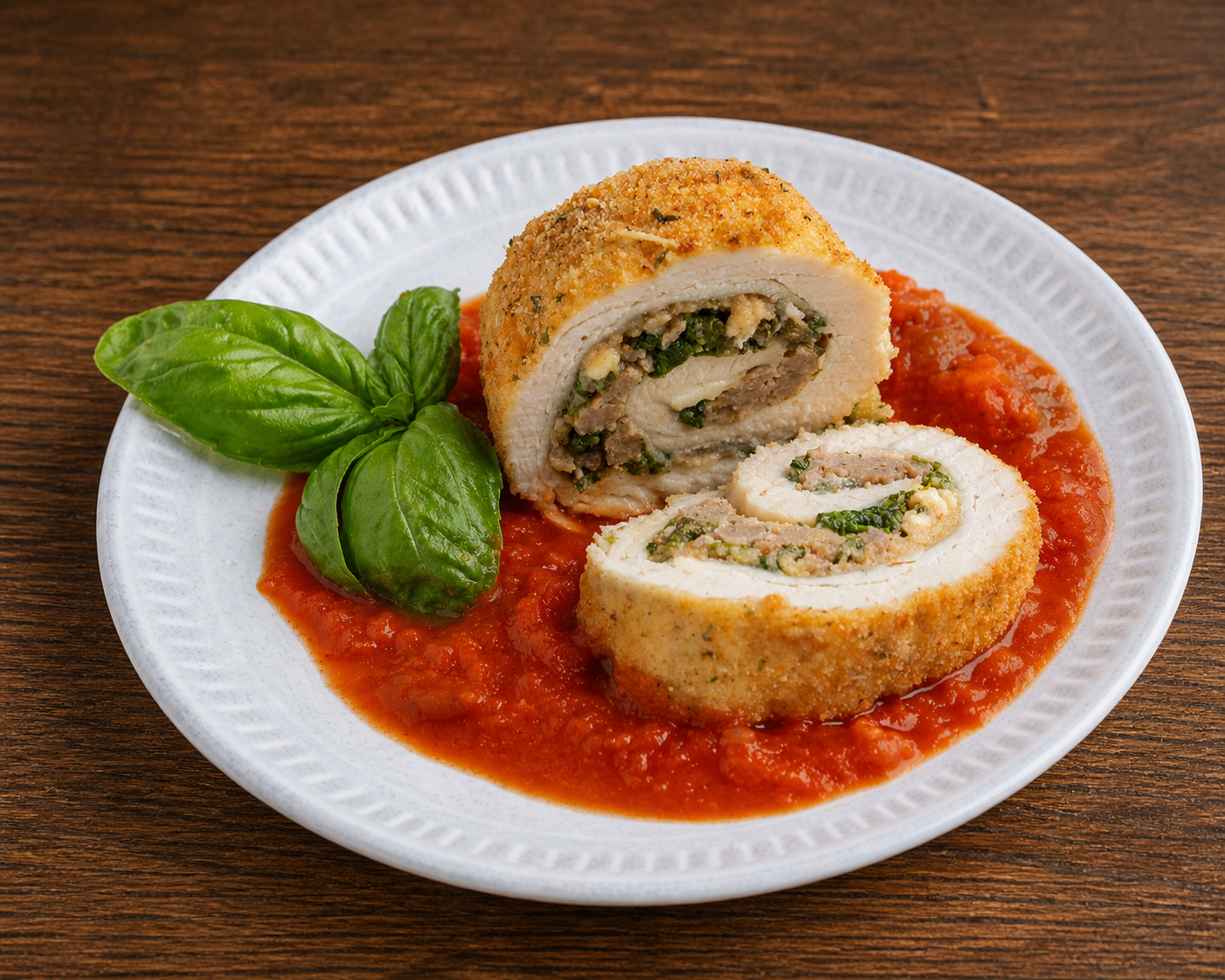 Chicken Rollatini.