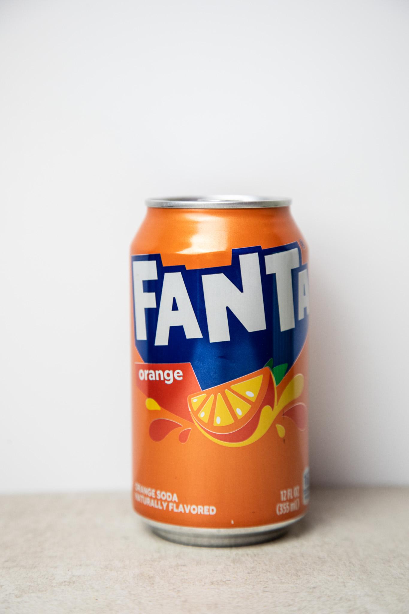 Orange Fanta 12oz.