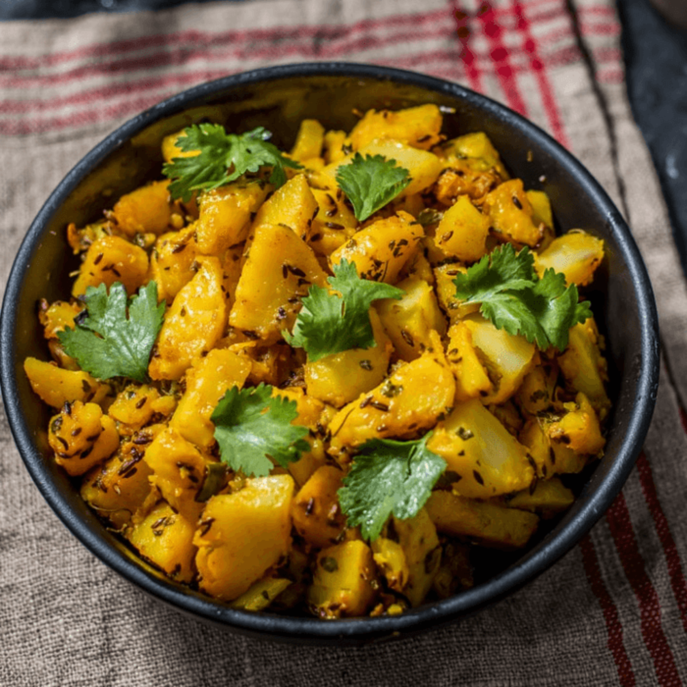 Aloo Jeera (Stir-fried).