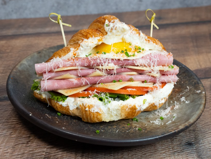 Morning Breakfast Croissant.