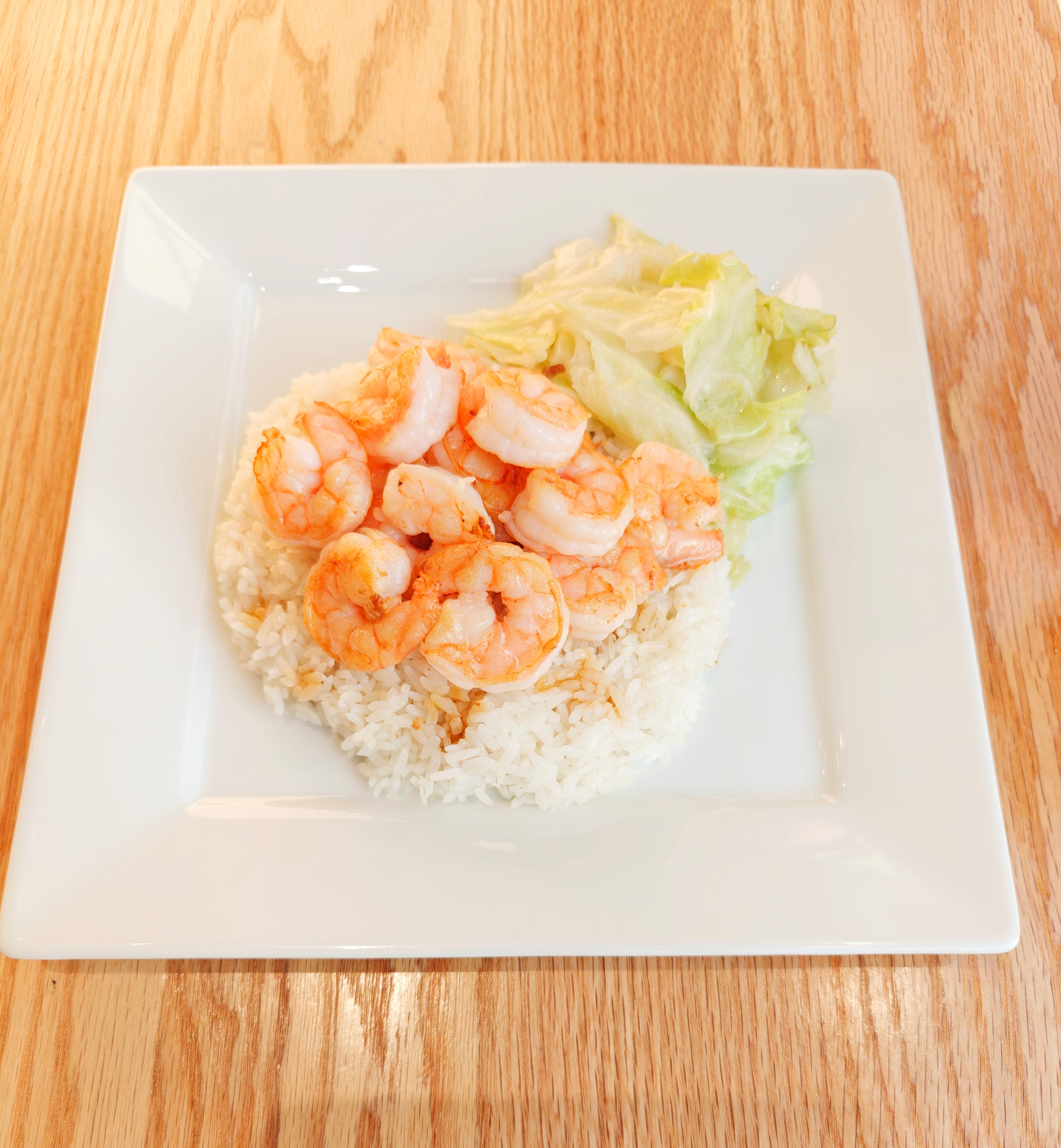 Shrimp Teriyaki.