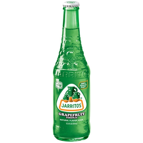 Jarritos Grapefruit Soda.