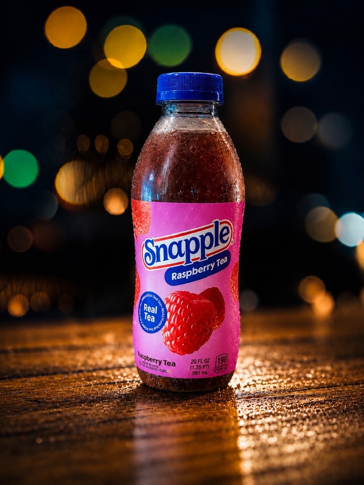 Raspberry Tea Snapples.
