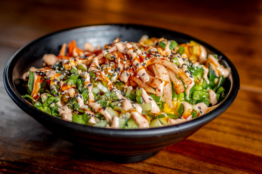 3 Protein Poke Bowl.