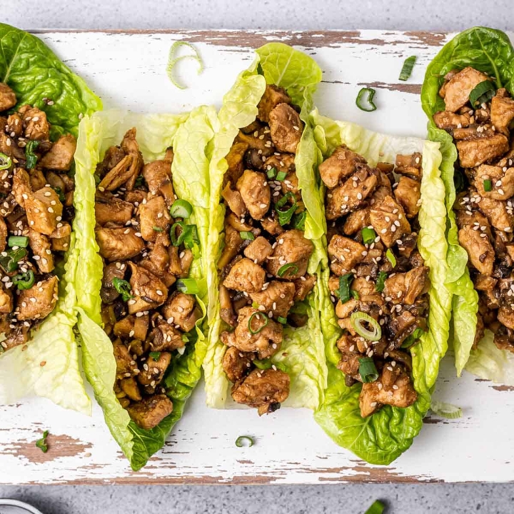 Chicken Lettuce Wraps.