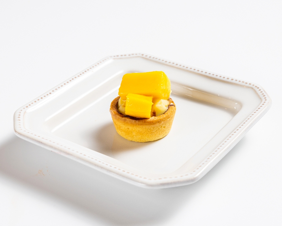 Mini Mango Tart.