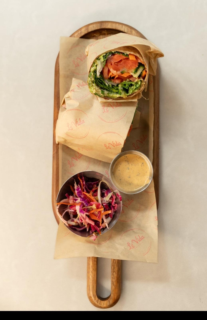Fresh Veggie Wrap.
