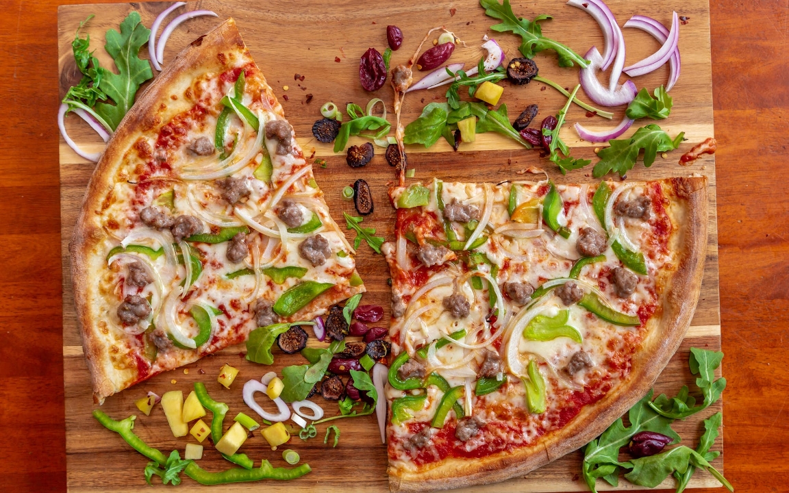 S.P.O (Sausage, Peppers, Onions).