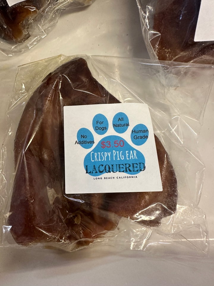 Pig Ear Dried for Dogs.