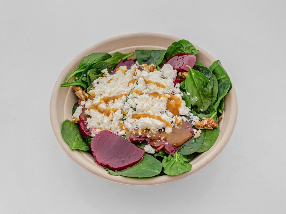 Baby Spinach & Beets.