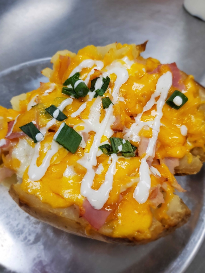 Ham & Cheese Potato.