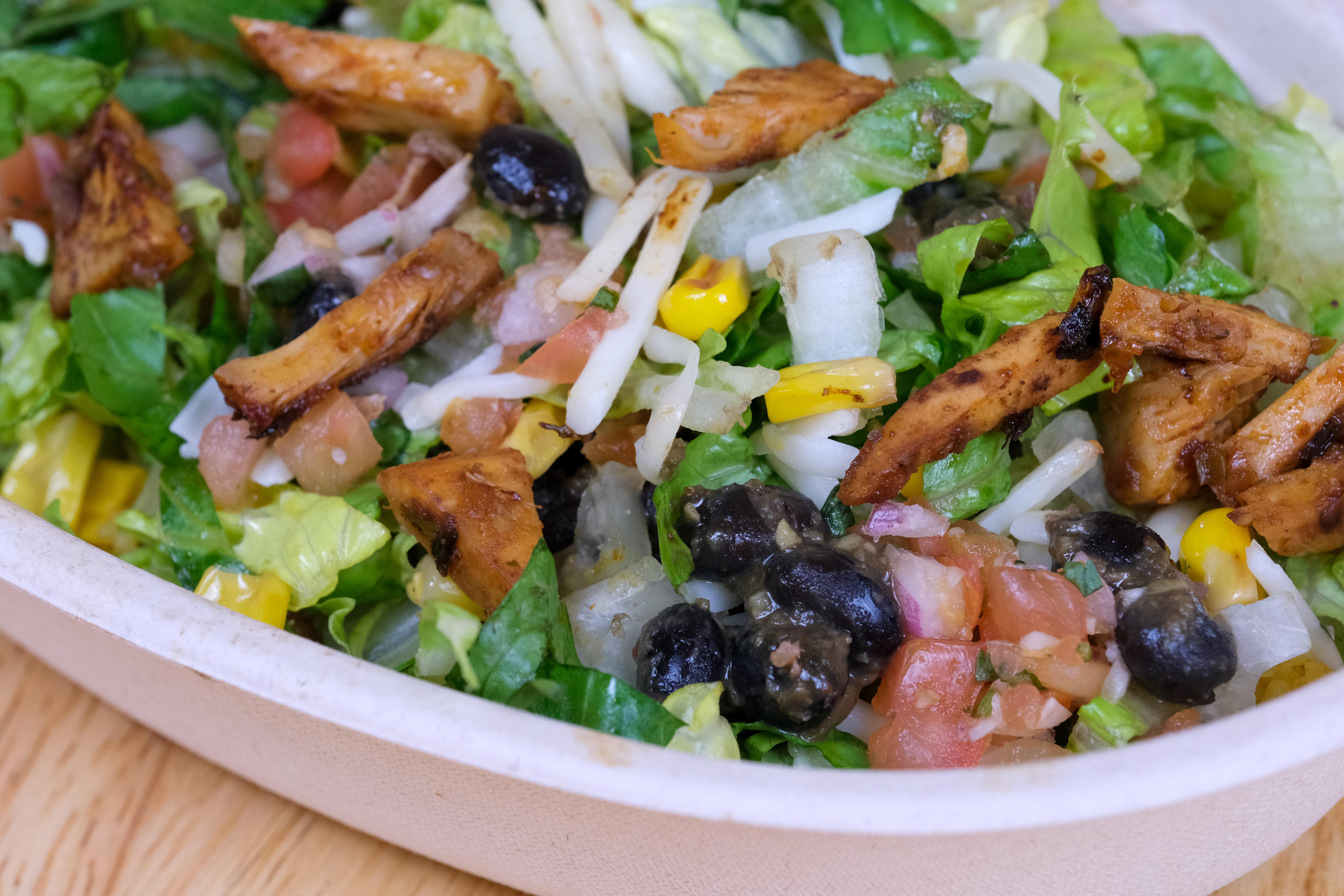 Jackfruit Asada Bowl - VEGAN (Yaca Asada).