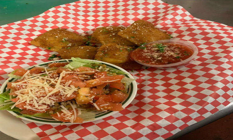 Toasted Ravioli (L).