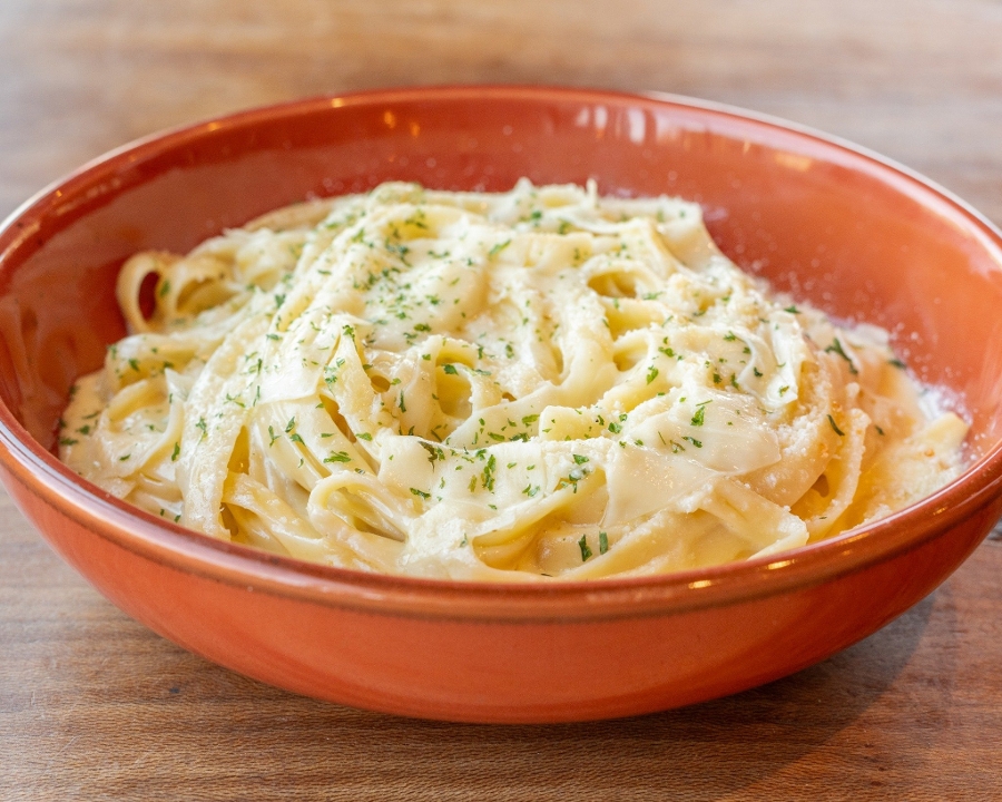 Fettuccini Alfredo.