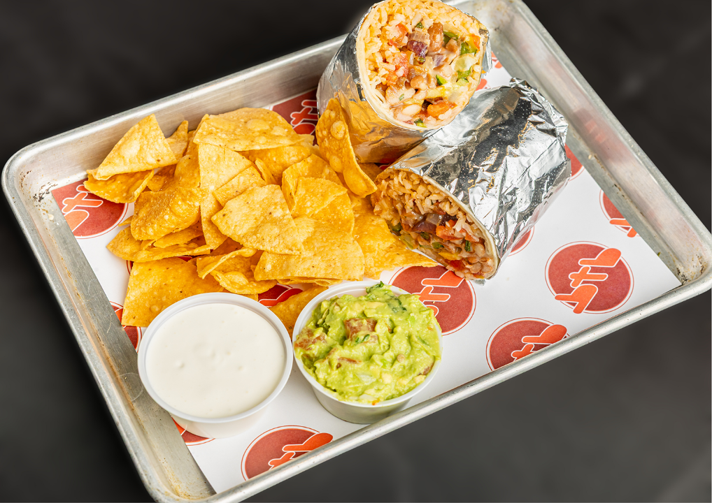 Roasted Veggie Burrito.