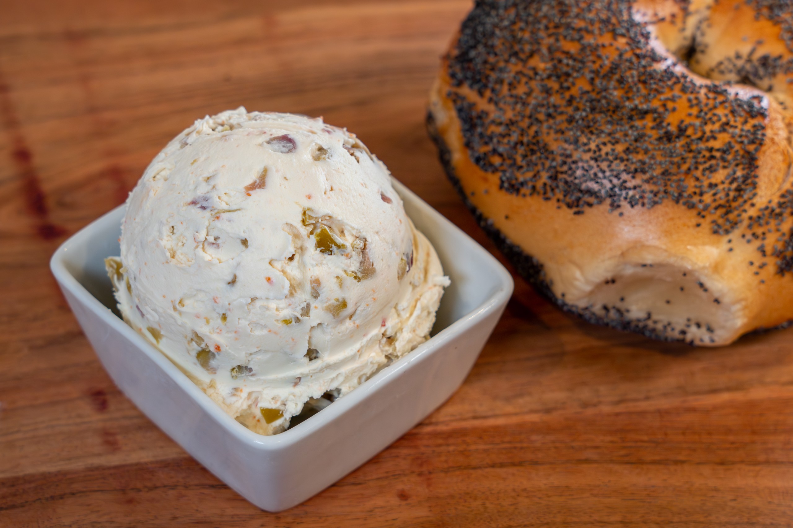 Olive Cream Cheese.
