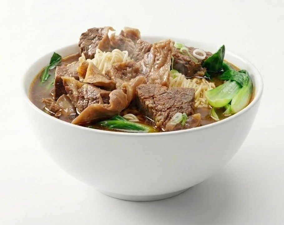Stewed Beef Noodle Soup.