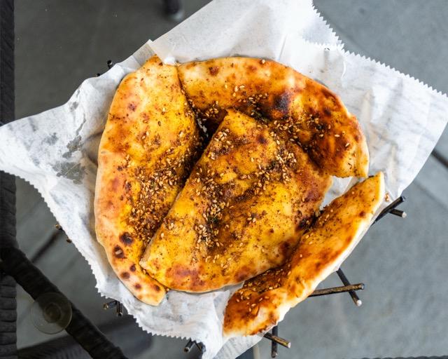 Zaatar Naan + Tzatziki.