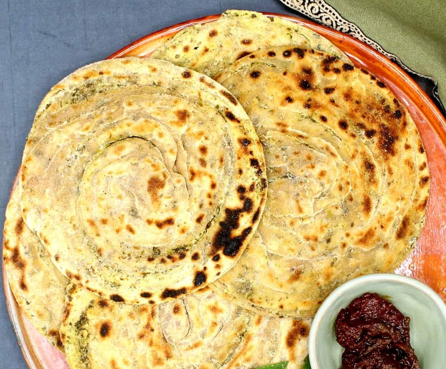 Pudina Paratha.