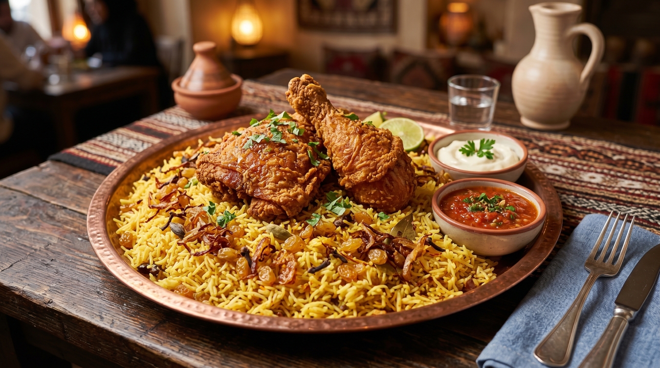 Fry Piece Chicken Mandi.