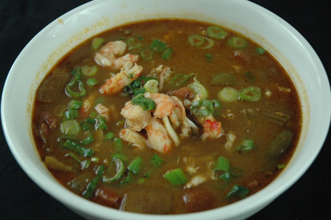 Seafood Gumbo.