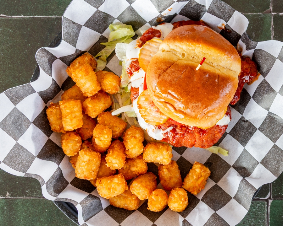 Nashville Hot Sandwich.