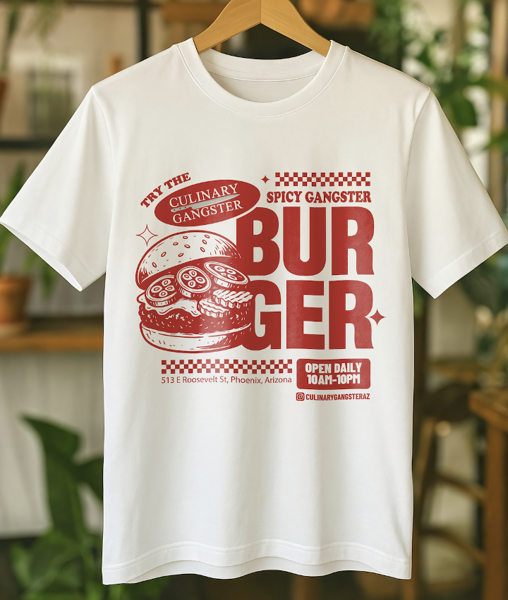 Spicy Burger Shirt.