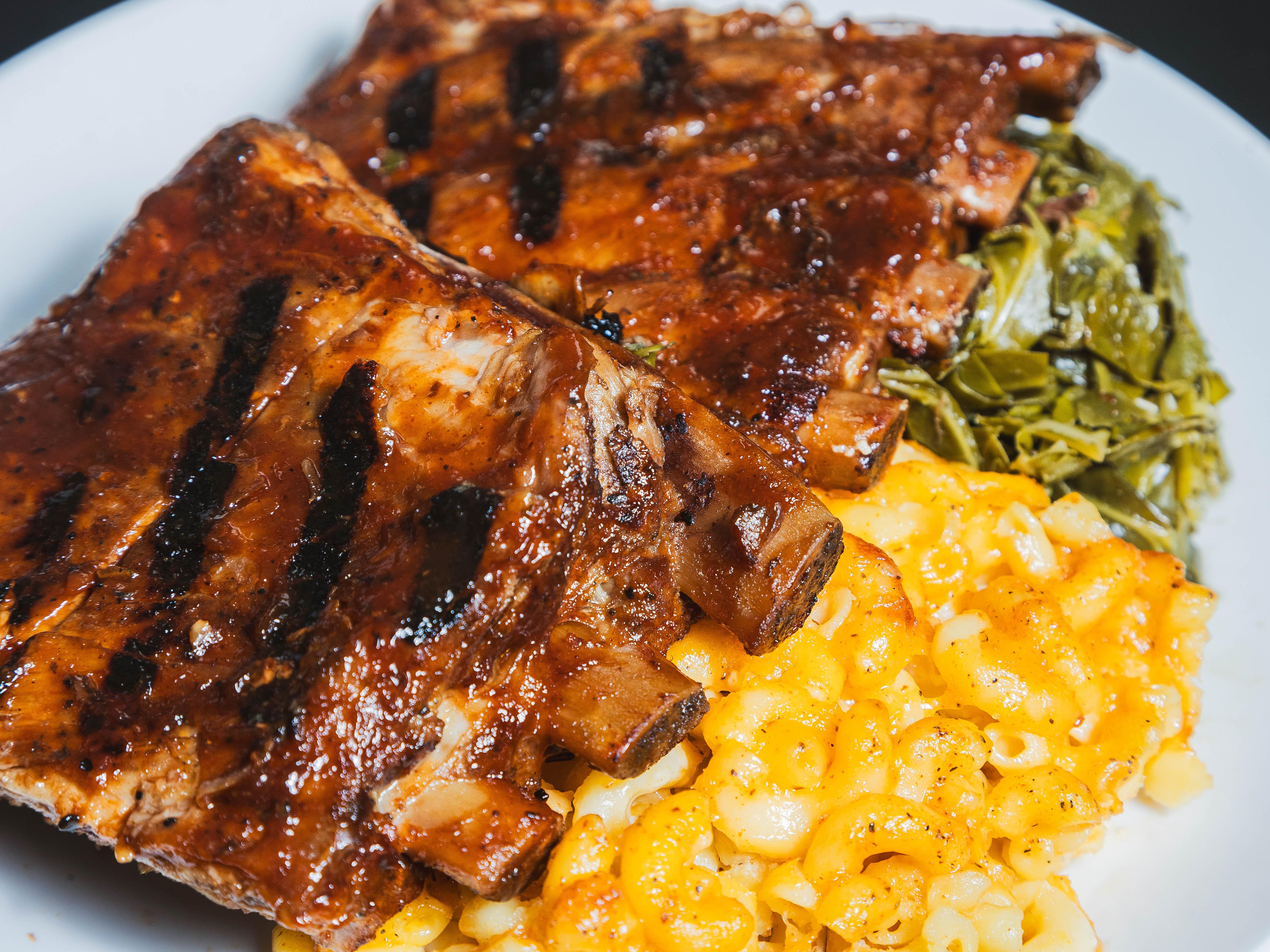 BBQ St. Louis Style Ribs.