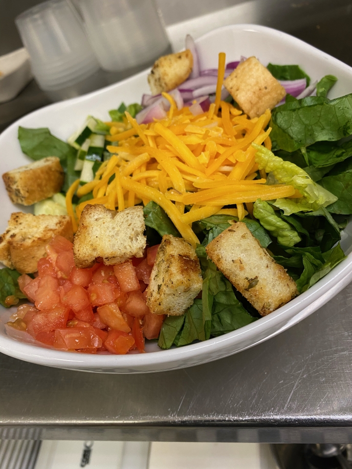Fresh Greens Salad.