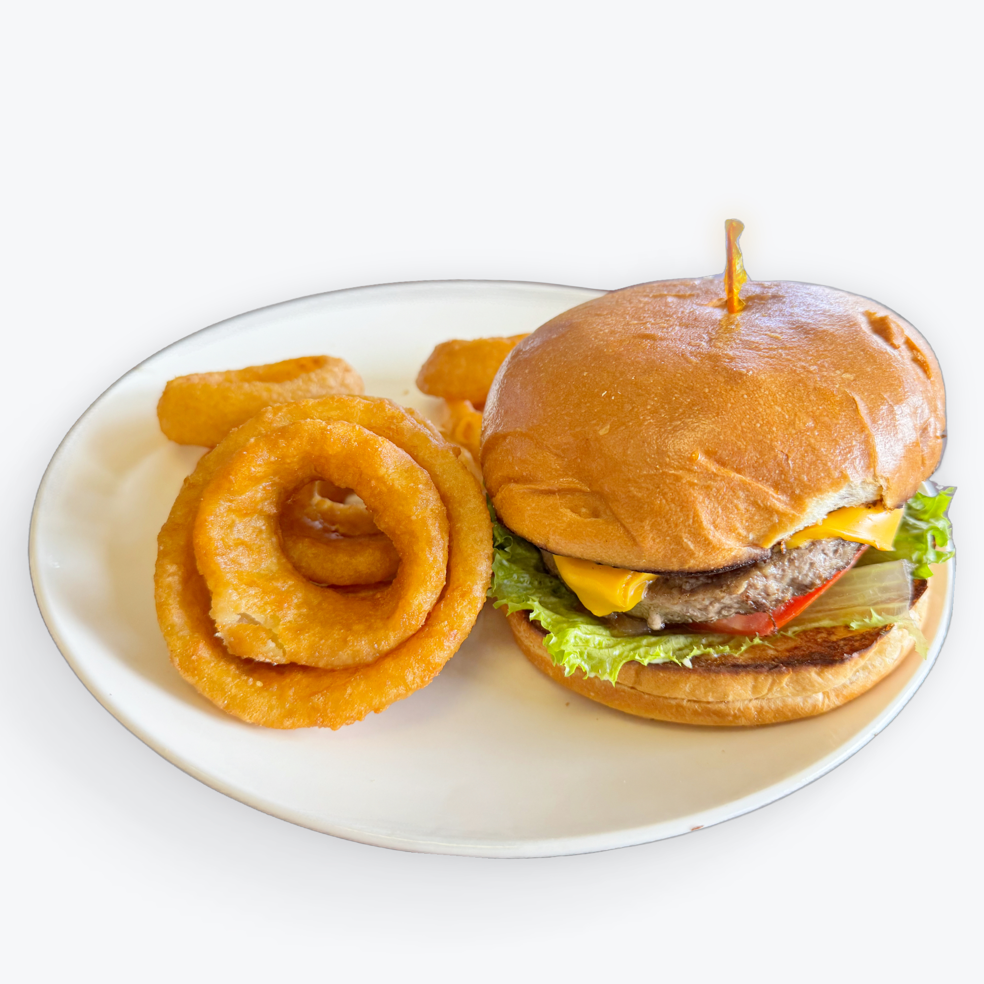 CHEESEBURGER.