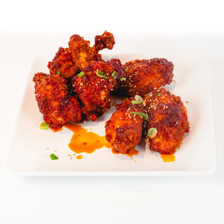 Korean Fried Wings - Sweet & Spicy.