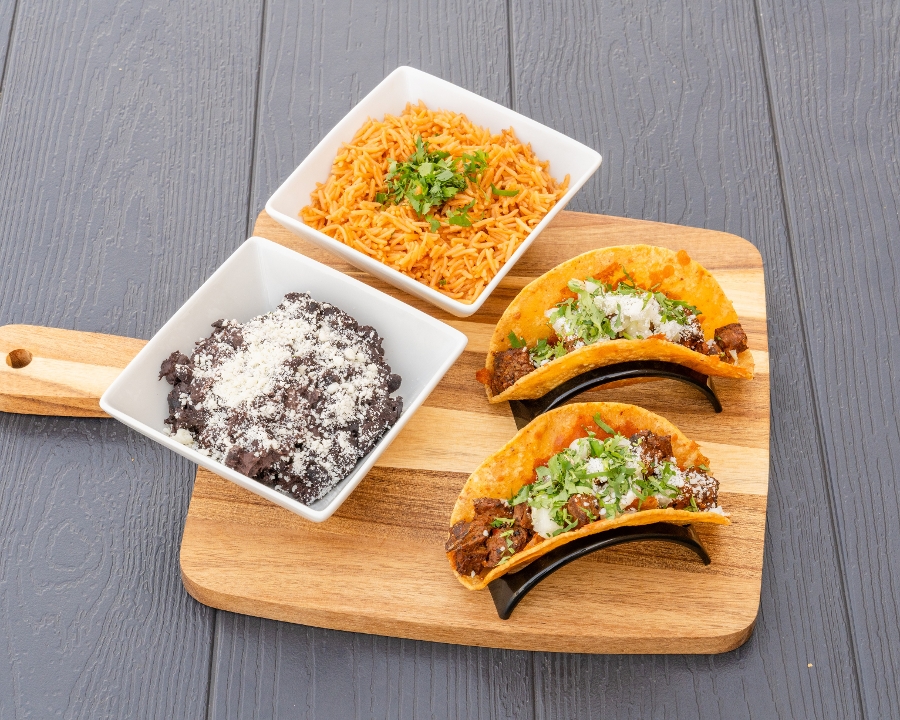 King Taco Plate.