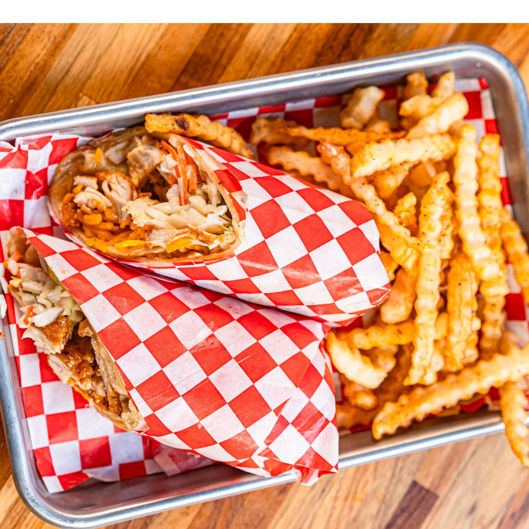 Chicken Wrap Combo.