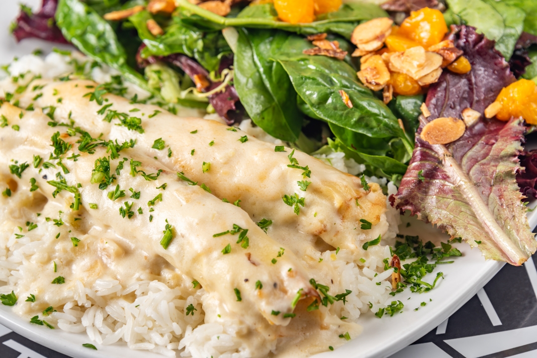 Chicken Crepes.