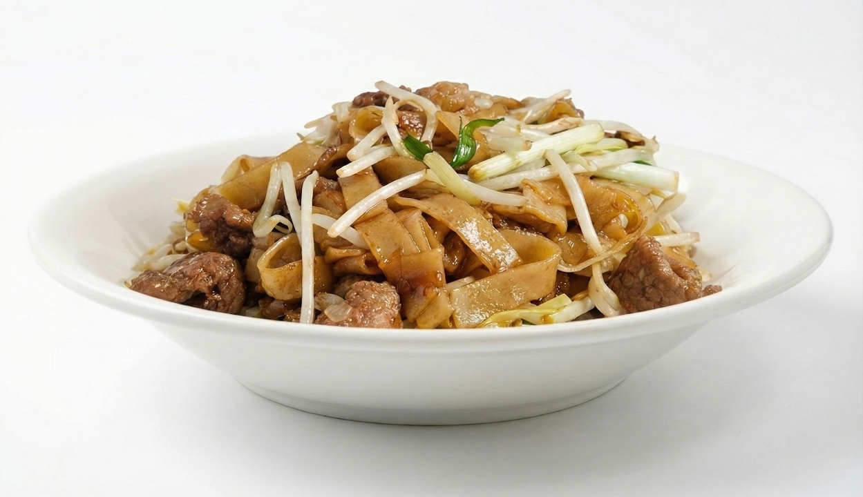 Dry Fry Hor Fun (Chow Fun).