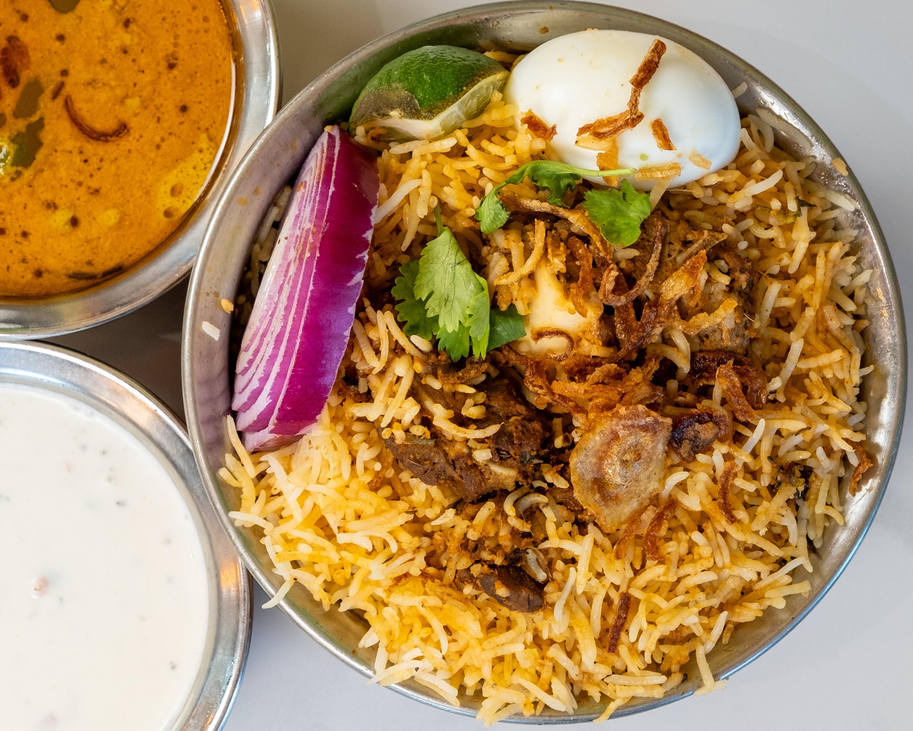 Mutton Dum Biryani Family Pack.
