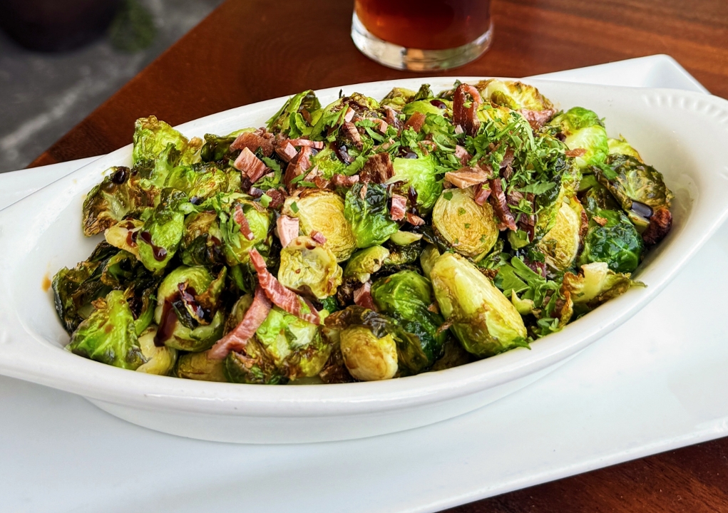 Balsamic Brussel Sprouts.