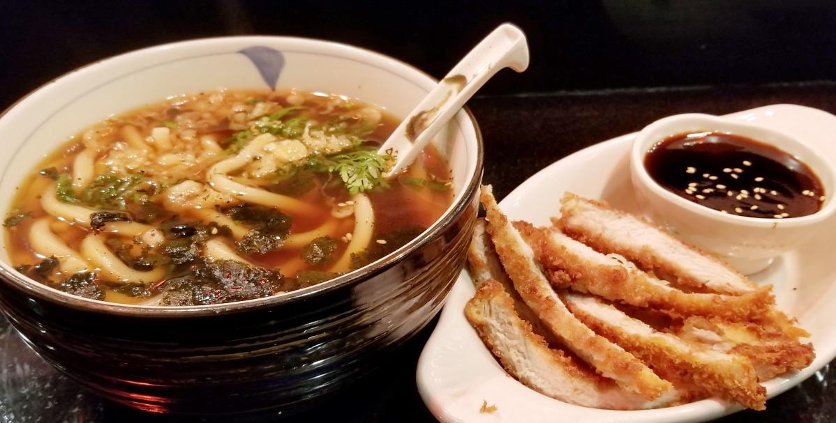 Tonkatsu (Pork) Udon.