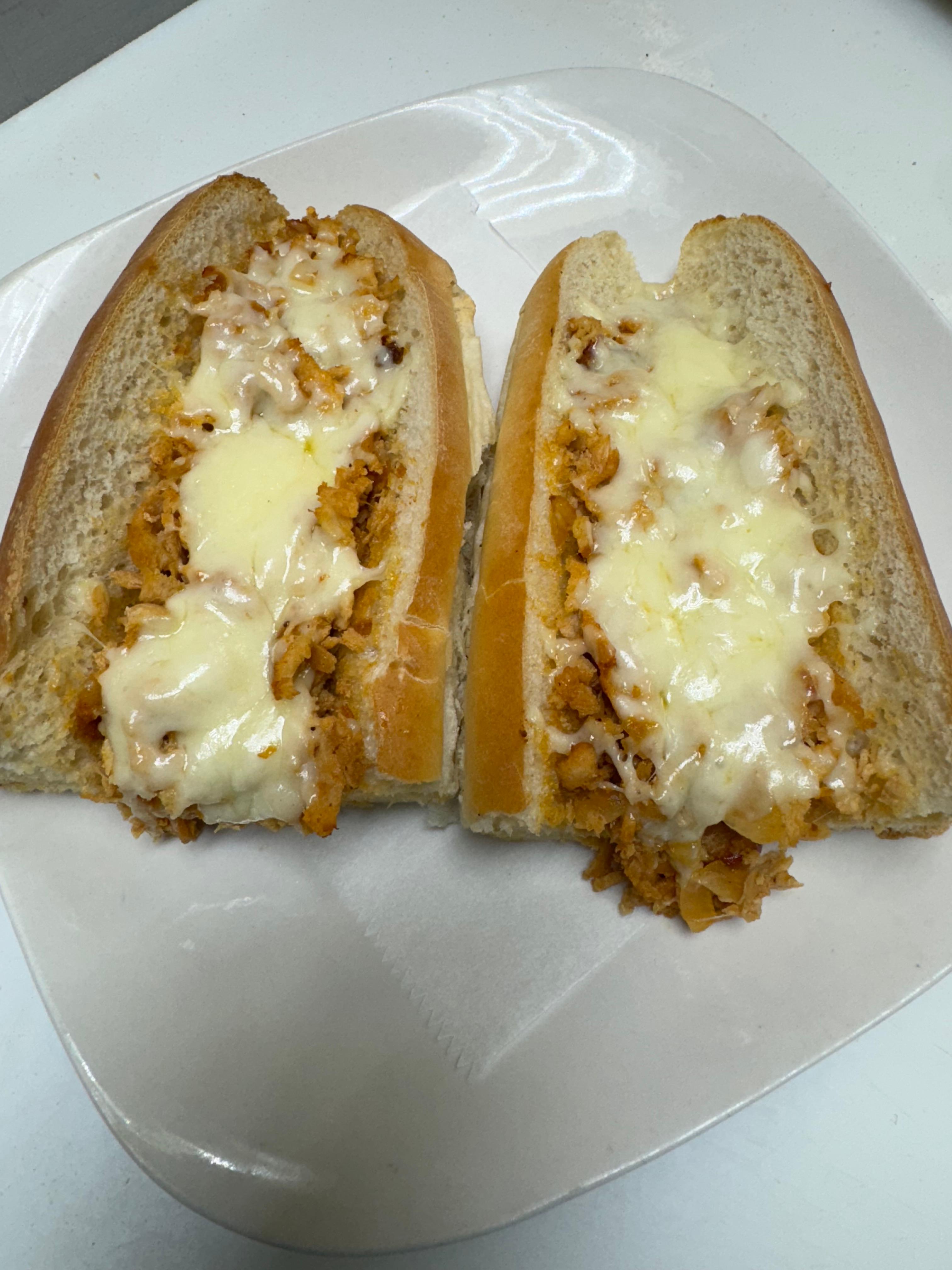 Buffalo Chicken Cheesesteak Hoagie.